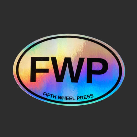 fifth wheel press holographic Eurostyle sticker