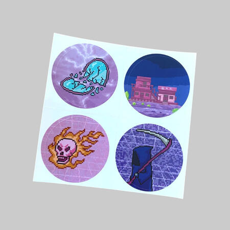 fifth wheel press promotional stickers