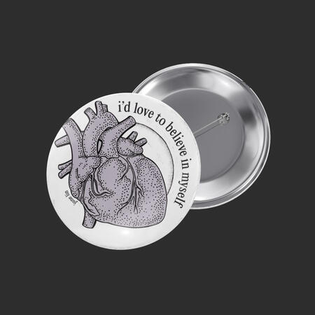 fifth wheel press promotional pinback button