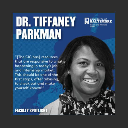 UBalt Career and Internship Center social media image