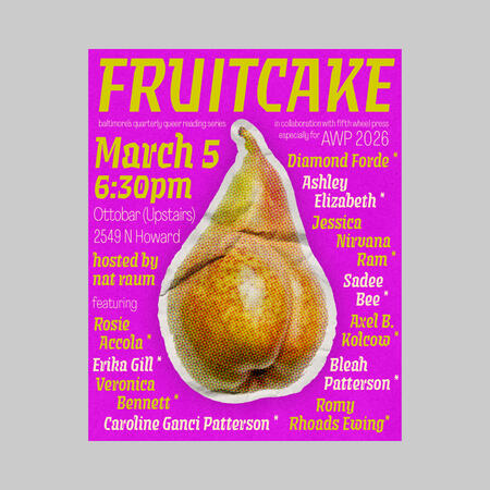 FRUITCAKE #8 flyer